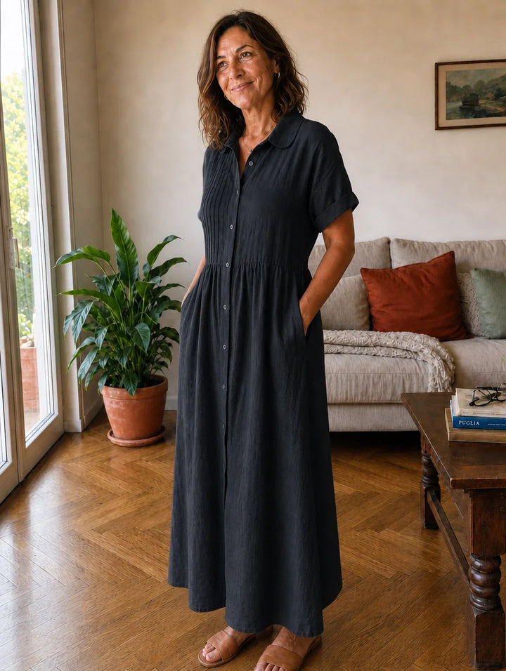 Camilla | Long Shirt Dress