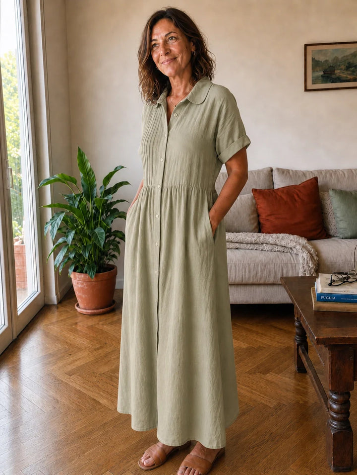 Camilla | Long Shirt Dress