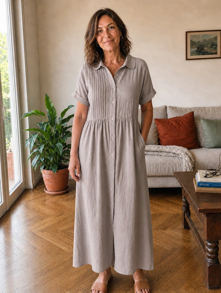Camilla | Long Shirt Dress