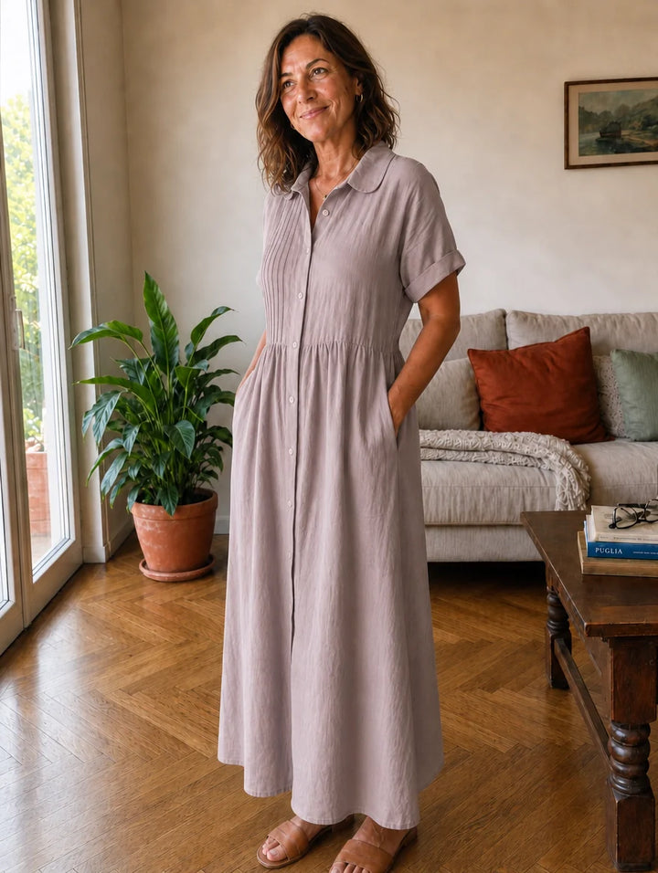 Camilla | Long Shirt Dress