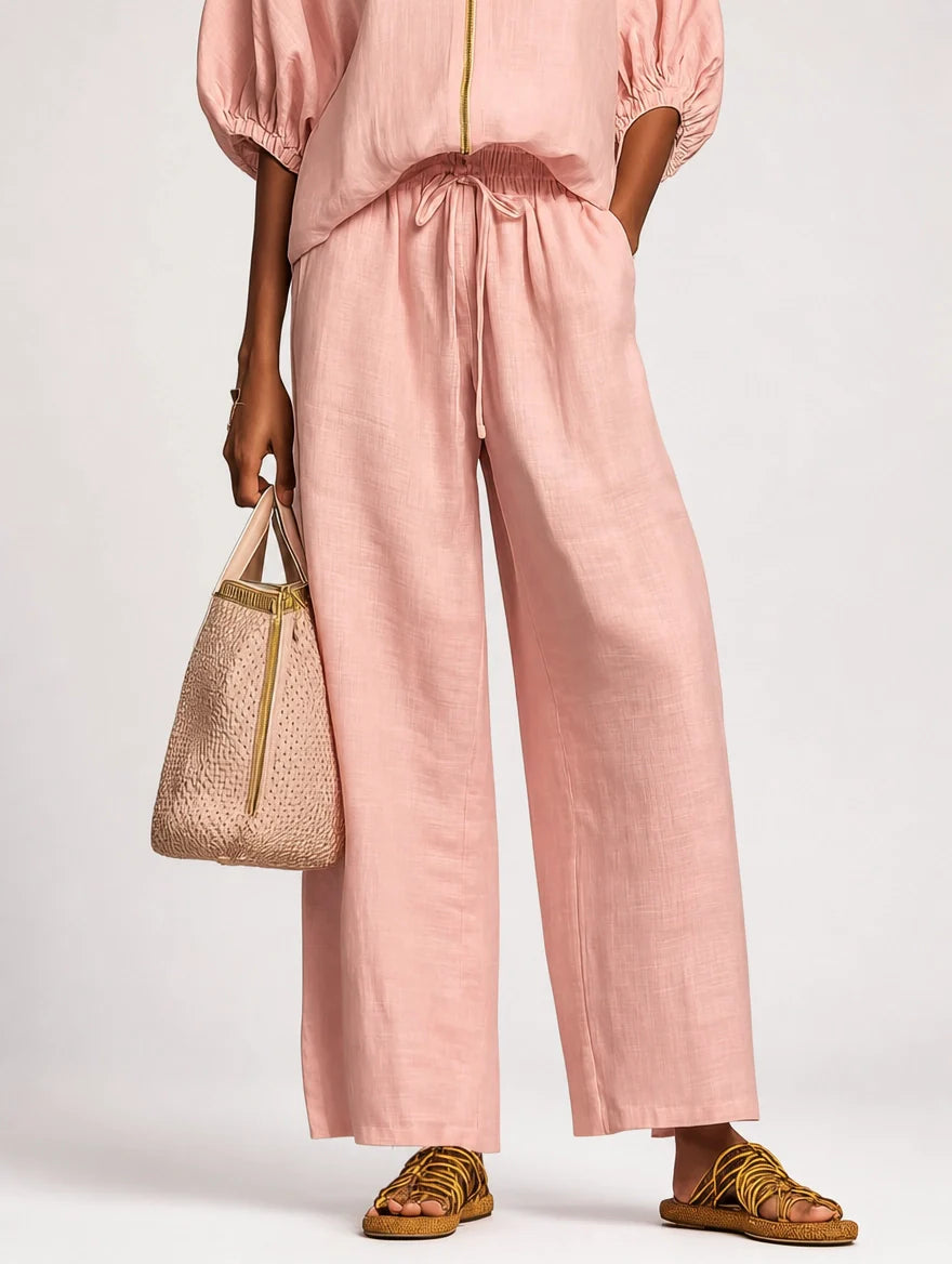 Caterina | Two-Piece Palazzo Set