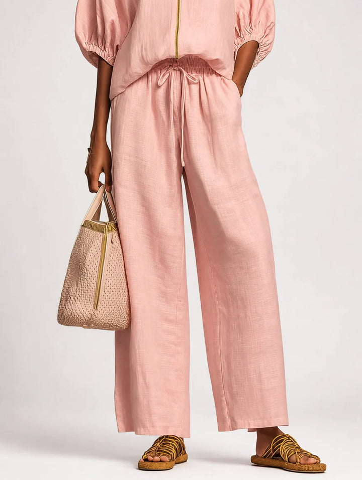 Caterina | Two-Piece Palazzo Set