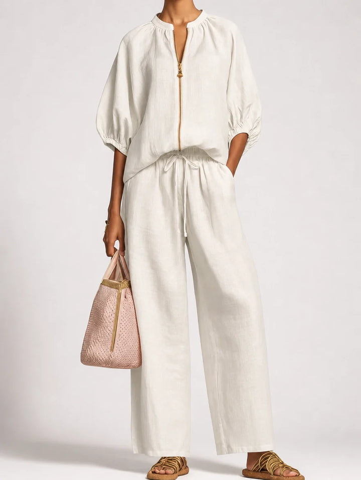 Caterina | Two-Piece Palazzo Set