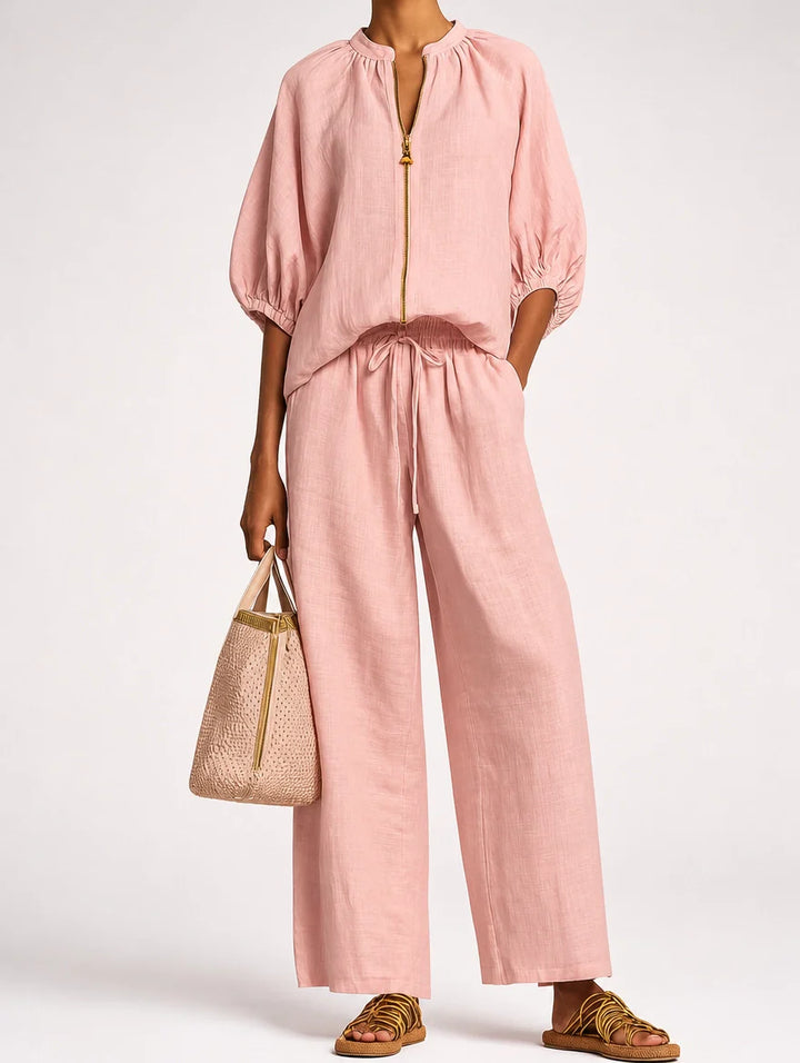Caterina | Two-Piece Palazzo Set