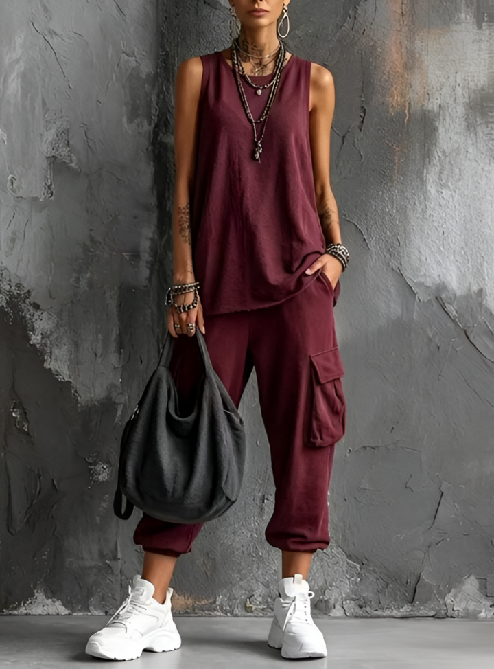 Valentina | Casual Soft Set with Pockets