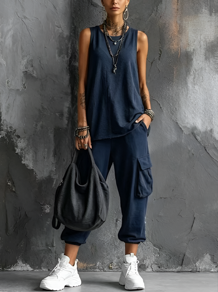 Valentina | Casual Soft Set with Pockets