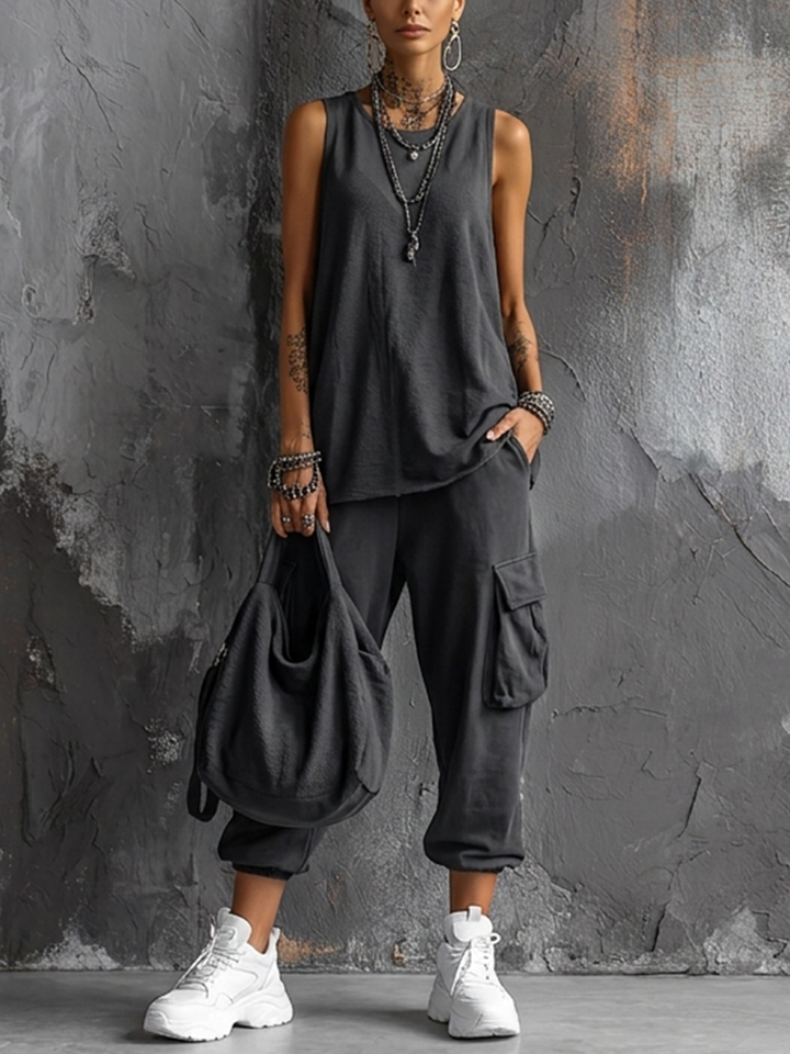 Valentina | Casual Soft Set with Pockets
