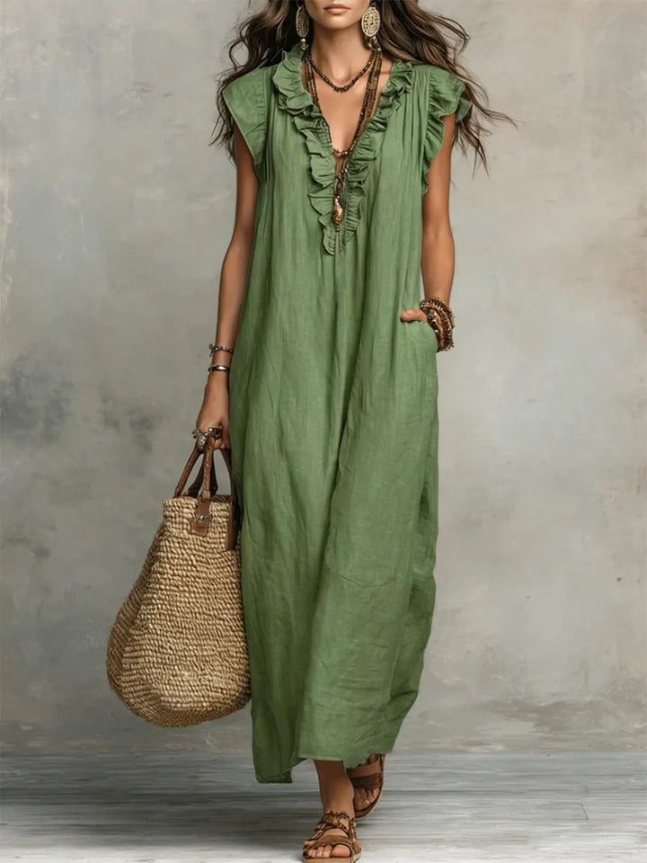 Camellia | Long Bohemian Dress.