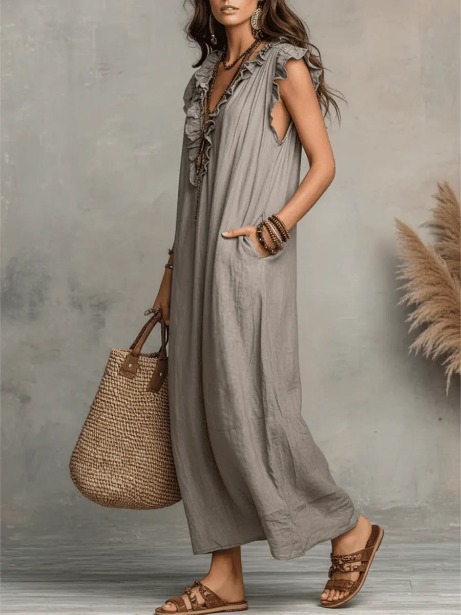 Camellia | Long Bohemian Dress.