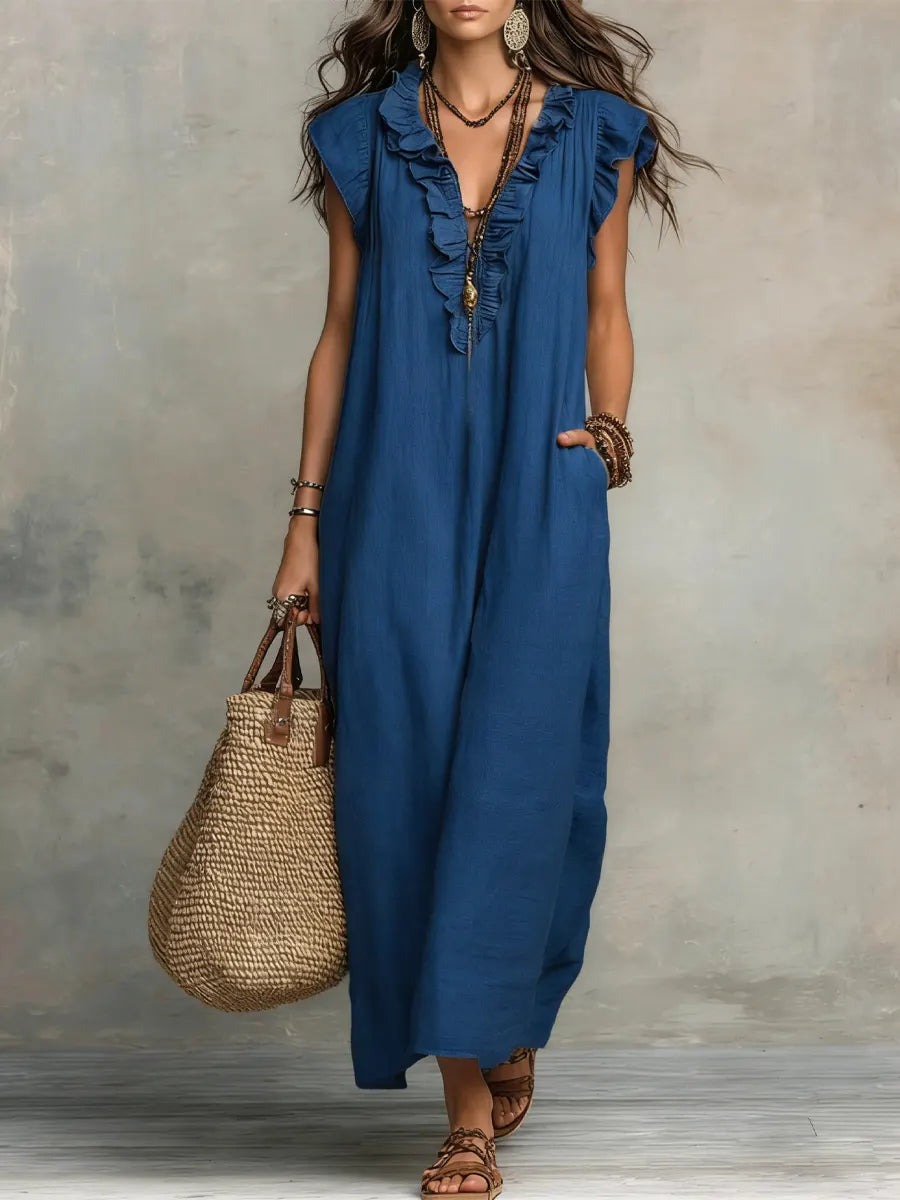 Camellia | Long Bohemian Dress.