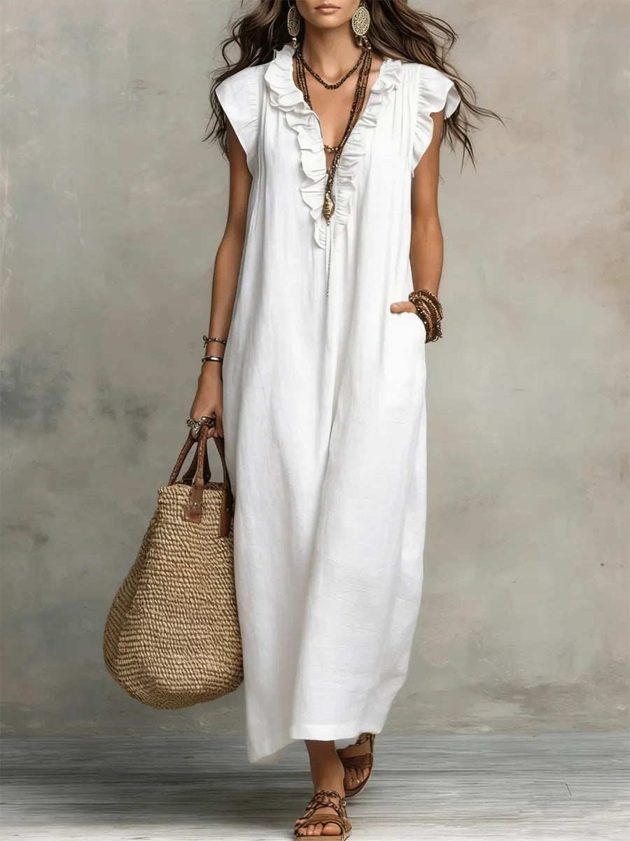 Camellia | Long Bohemian Dress.
