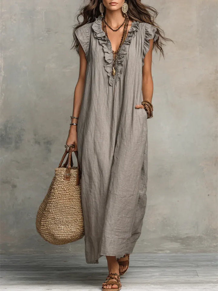 Camellia | Long Bohemian Dress.