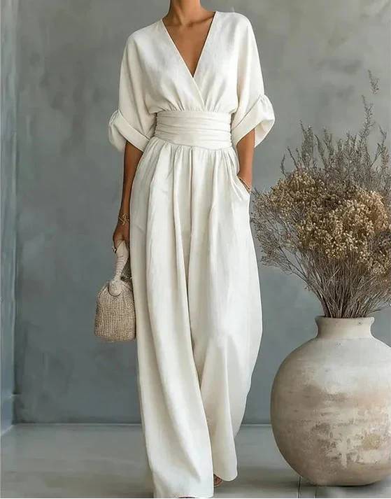 Elise | Elegant Fluid Jumpsuit