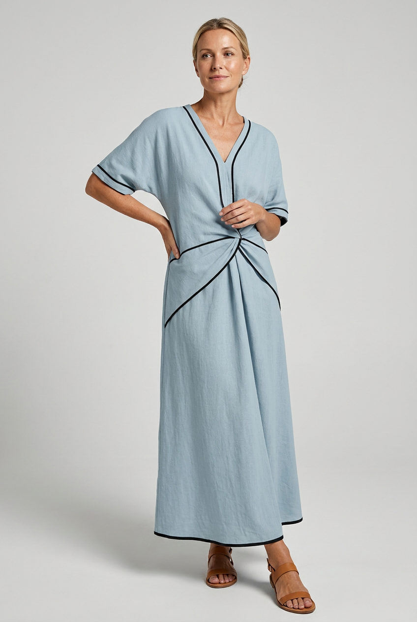 Arianna | Maxi Dress with V-Neck Wrap