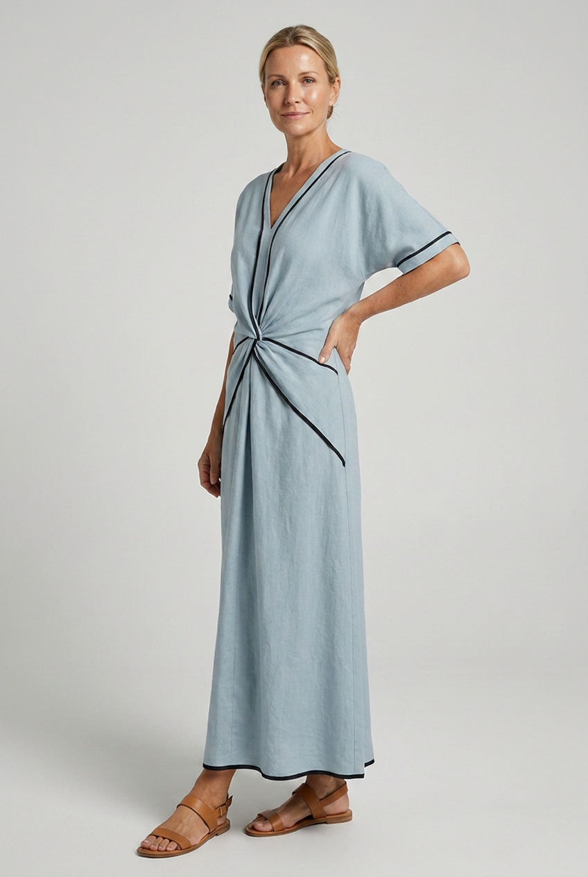 Arianna | Maxi Dress with V-Neck Wrap