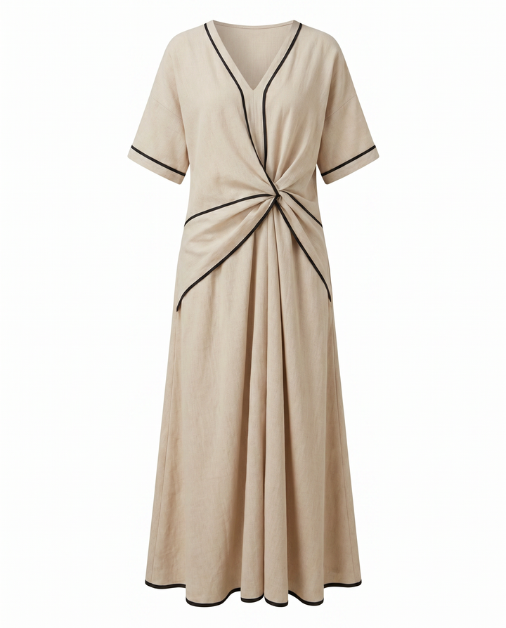 Arianna | Maxi Dress with V-Neck Wrap